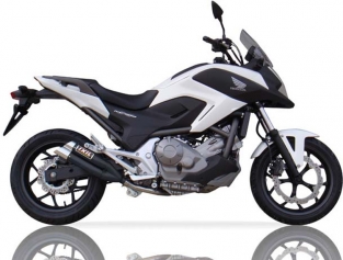 Ixil Hyperlow L3X Black Einddemper met E-keur Honda NC 750 X / S 2014 - 2022